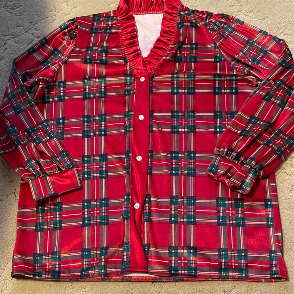 Holiday blouse size medium - Picture 8 of 8